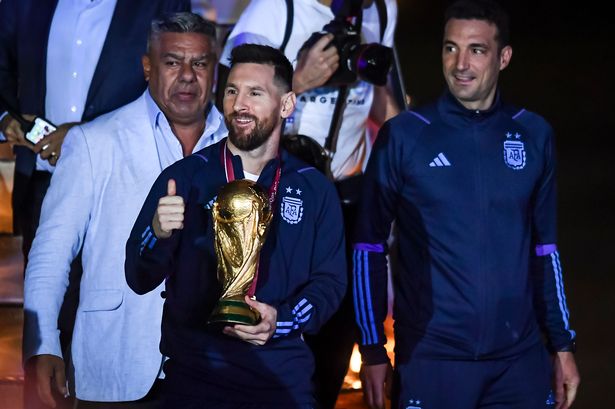 Les joueurs argentins se battent pour remporter la Coupe du monde